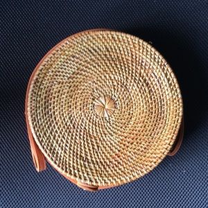 🔆 SUMMER SALE 🔆!! Round Rattan Crossbody Bag
